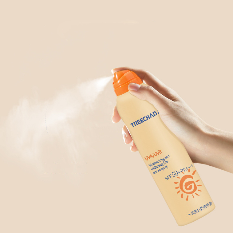 Xịt chống nắng dưỡng ẩm làm trắng da Treechada Whitening Sun Screen Spray Thái Lan 150ml