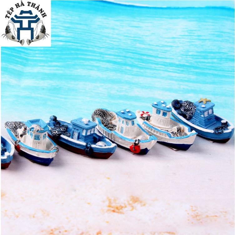 Phụ Kiện Trang Trí Tiểu Cảnh Hình Thuyền