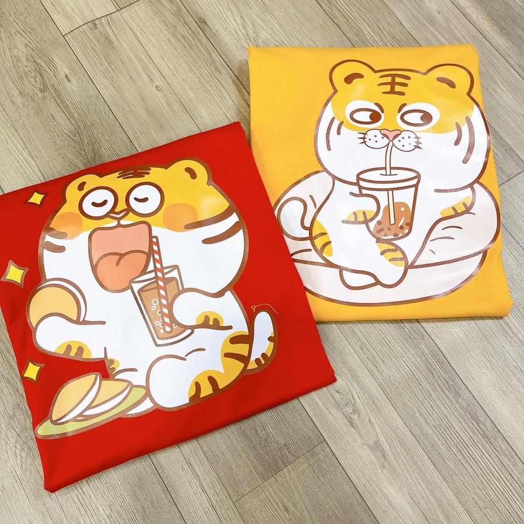 Áo Thun Tay Ngắn Unisex Đủ Size M L XL - CỌP ĂN BÁNH RÁN