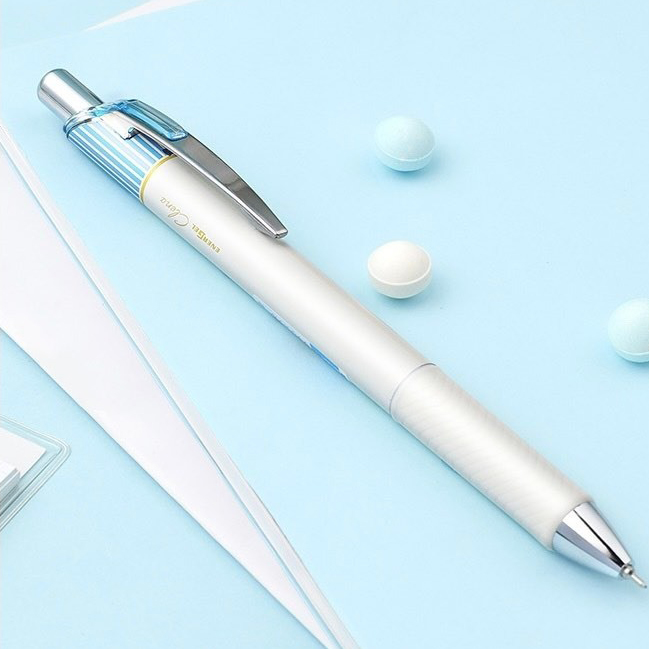 Bút Mực Gel Pentel Clena BLN75L Nét 0.5mm Mực Xanh