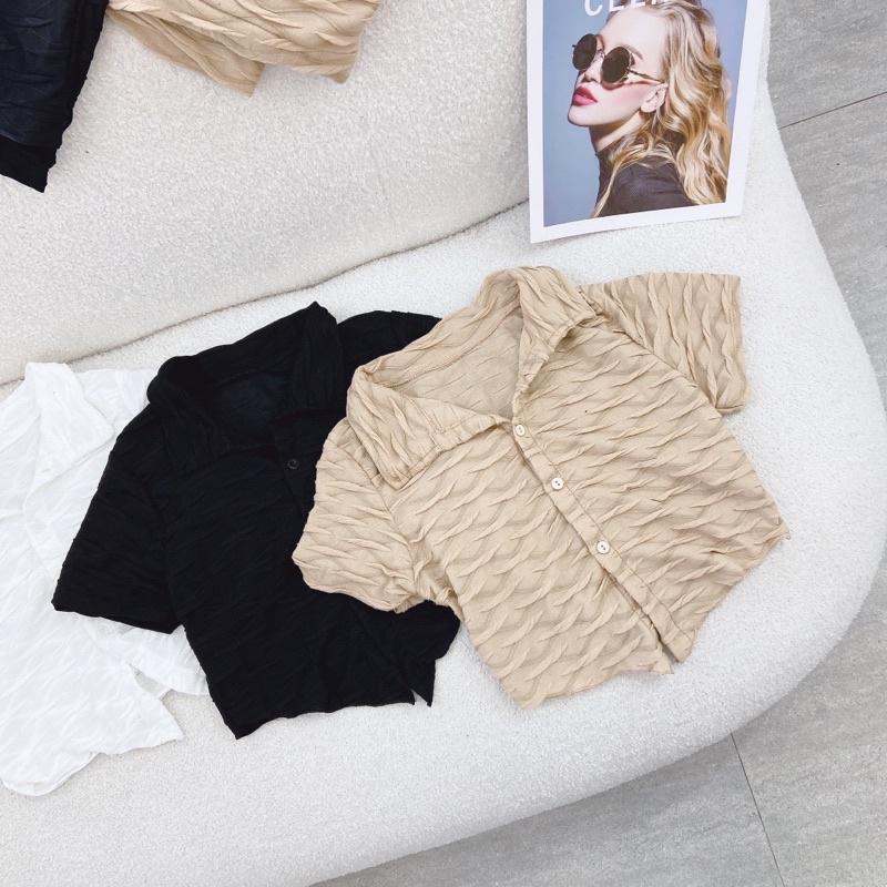 Set áo croptop kèm chân váy ôm