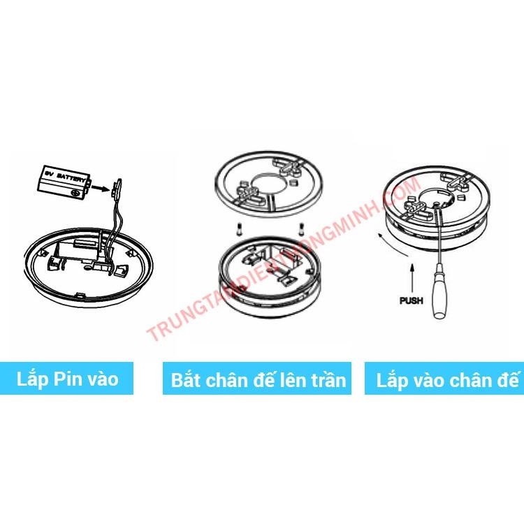 Đầu báo khói độc lập Kawasan KW-SM07 - Hàng chính hãng