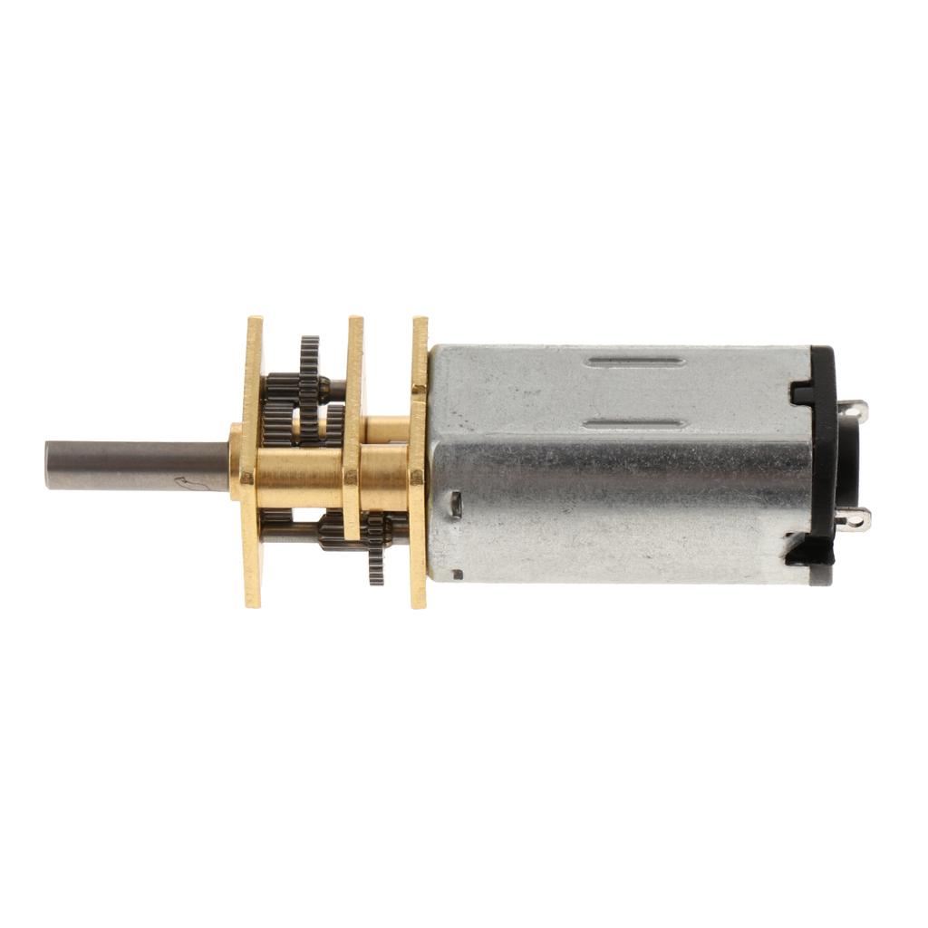 DC 12V Mô-men Xoắn Cao Con Sâu Thiên DC Hộp Số Giảm Tốc Độ Động Cơ DC