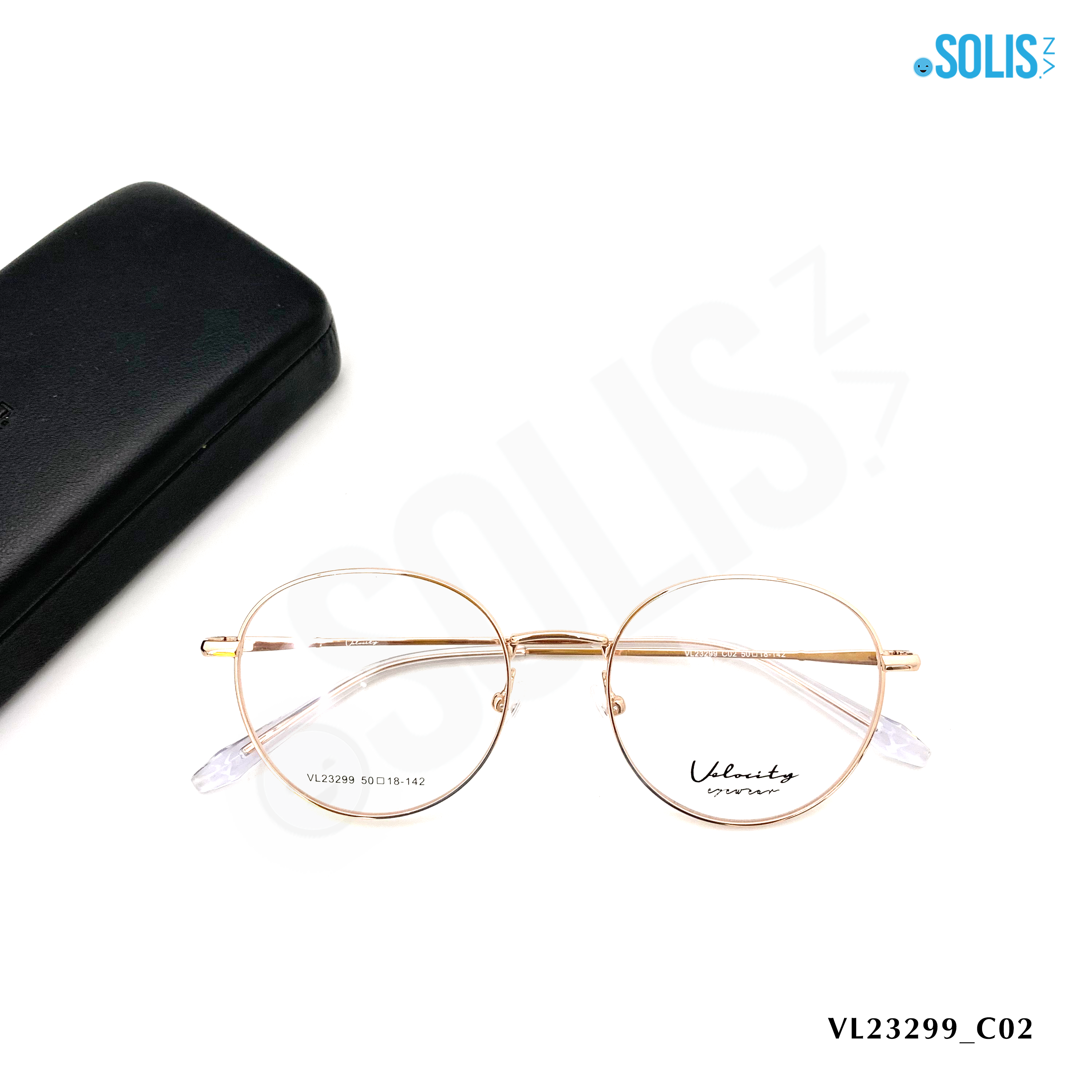 Gọng kính KL hiệu Velocity VL23299 - KÍNH GỌNG KIM LOẠI HIỆU VELOCITY VL23299 KÍCH THƯỚC