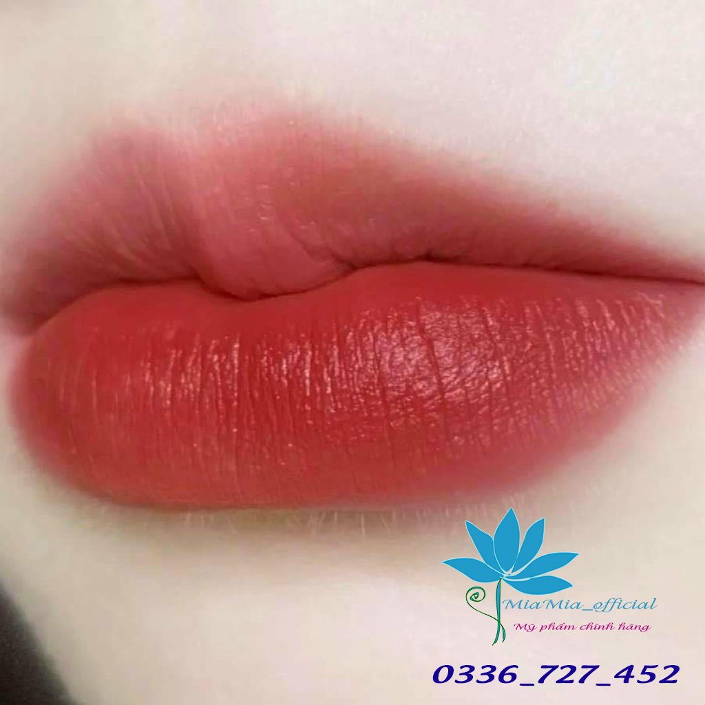 Son 3CE Velvet Lip Tint Daffodil Son Kem Tint Màu Đỏ Đất Lì Bền Màu Lâu Trôi