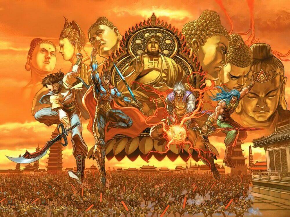 thiên tử truyền kỳ 5 - như lai thần chưởng chapter 214 36