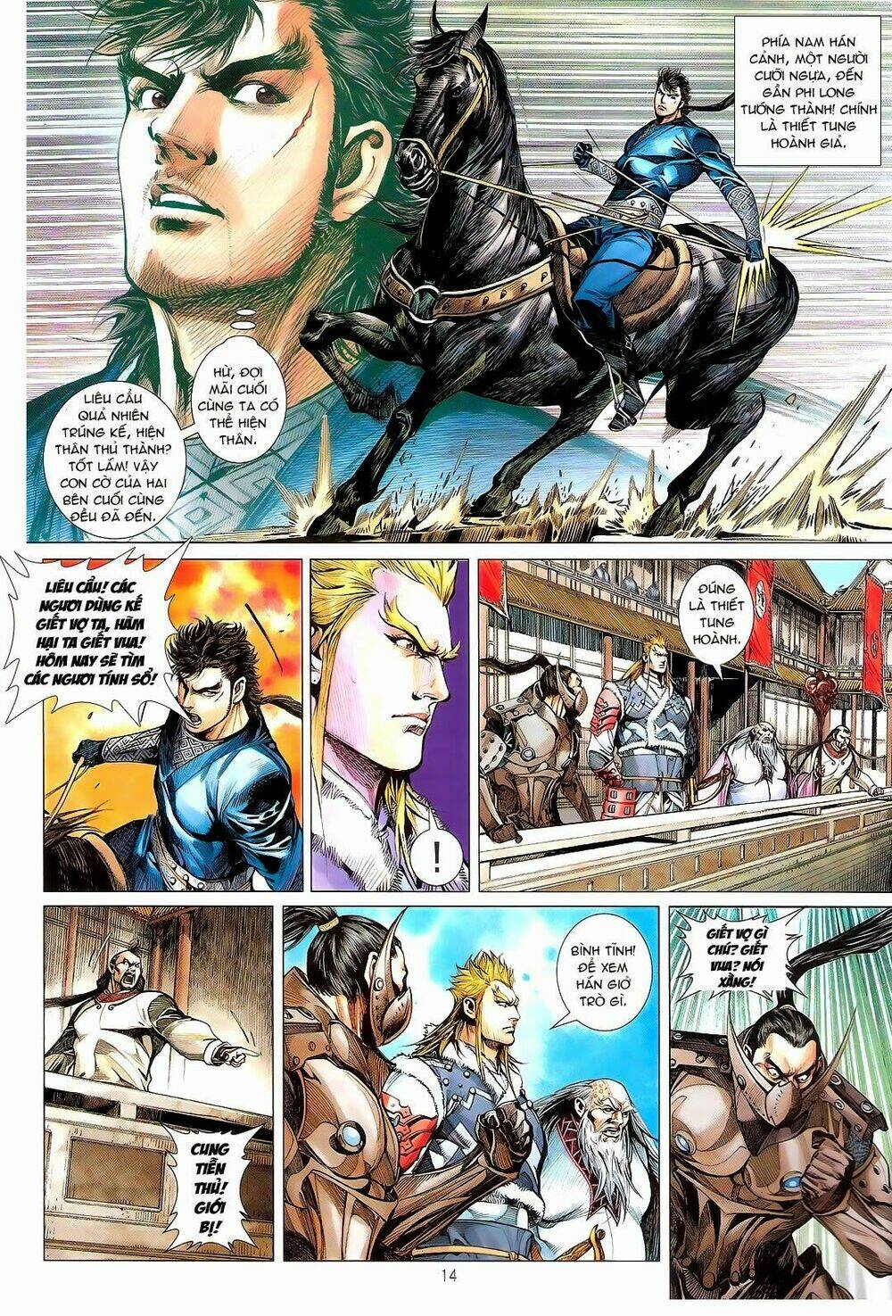 thiết tướng tung hoành (cựu tác) chapter 110 15