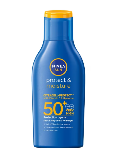Sữa Chống Nắng Toàn Thân Nivea Cấp Ẩm Mỏng Nhẹ SPF50+ 75ml 85673
