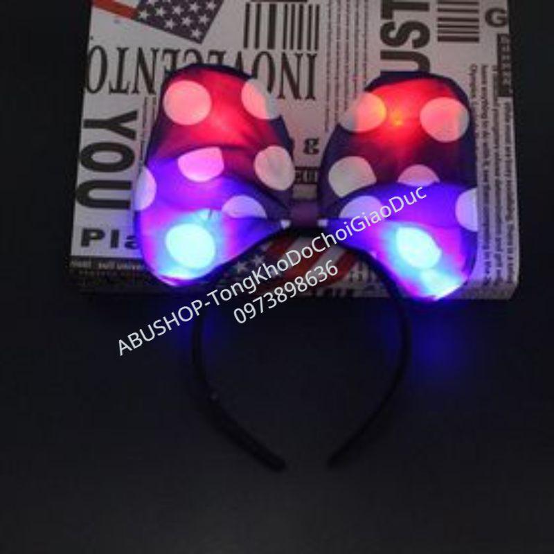 Bờm Tóc Phát Sáng Quai Nhung, Giảm 10% Khi Nhập A61