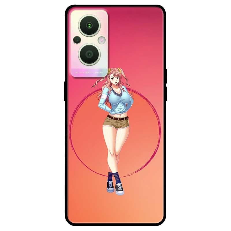 Ốp lưng dành cho Oppo A16K - Oppo A36 / A76 - Oppo Reno 7z 5G mẫu Anime Cô Gái Áo Xanh