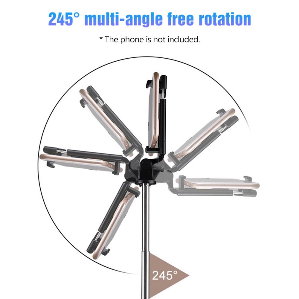 Gậy chụp ảnh tự sướng Có thể thay đổi để chụp ảnh phát trực tiếp với giá đỡ điện thoại Màn trập từ xa