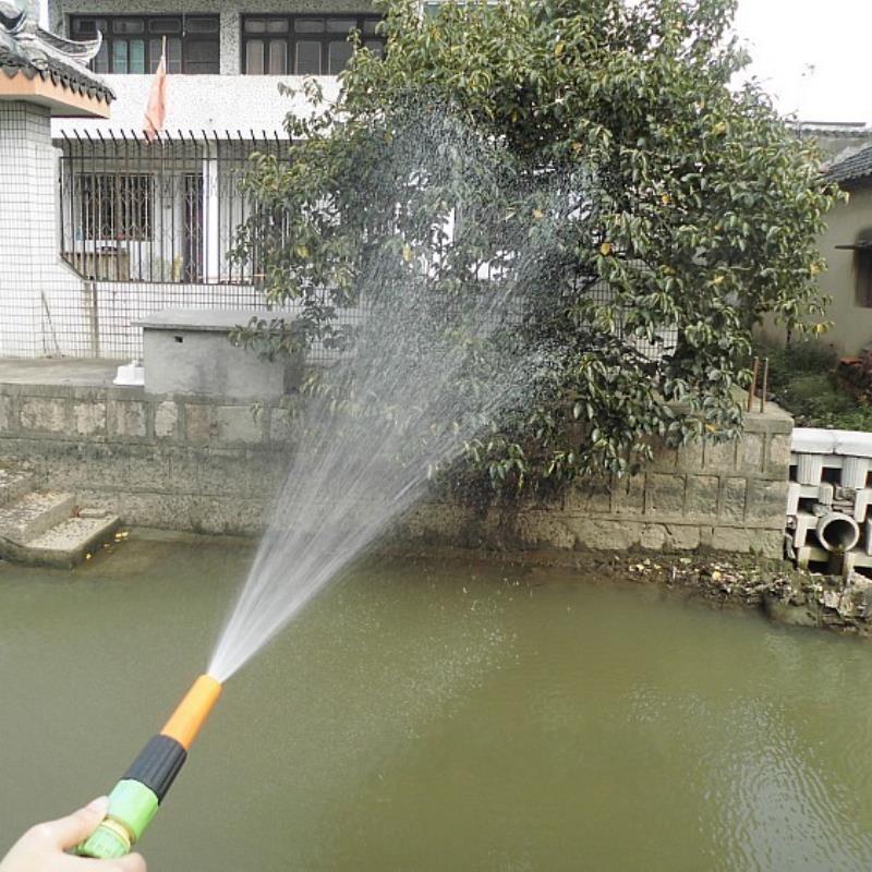 Bộ phụ kiện tưới cây V8N-4080, Vỉ vòi rửa xe 4 món dùng cho dây 8-11 mm, Vòi nhựa thẳng đa năng