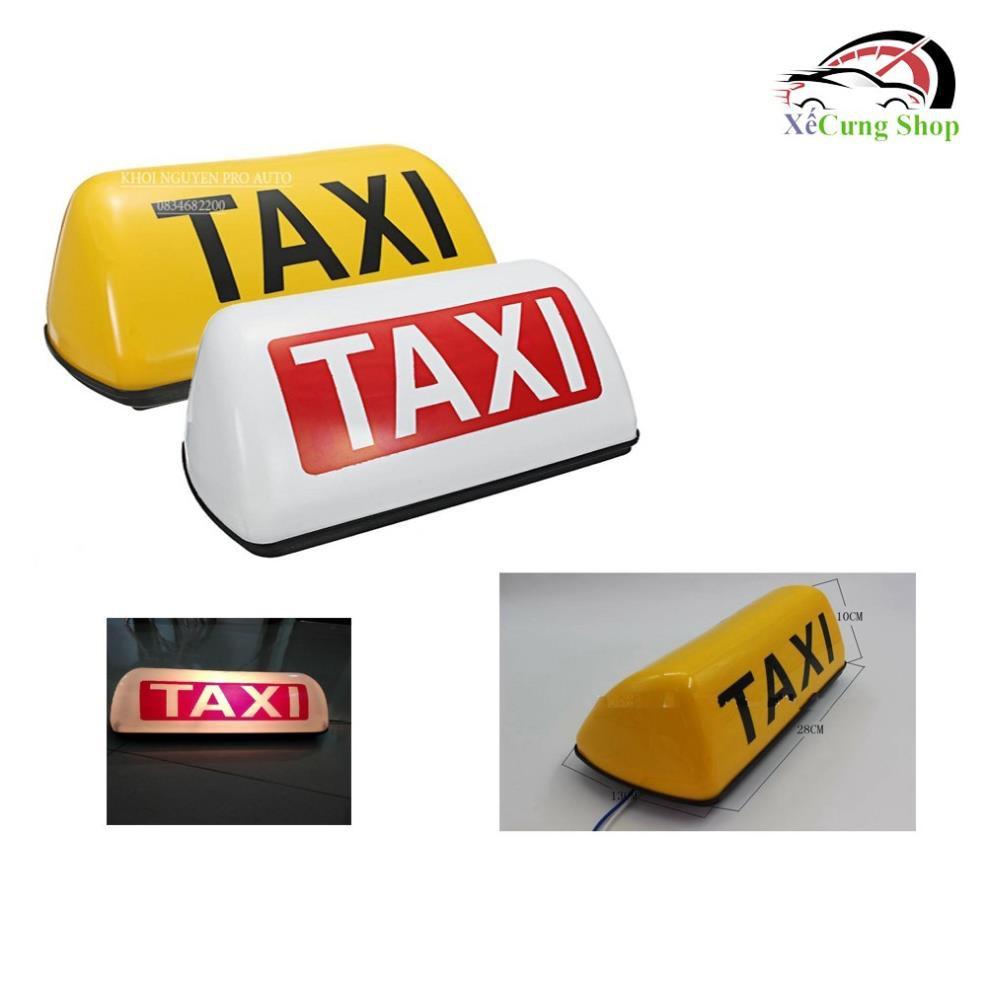 Mào taxi vàng - có đèn - đế nam châm cỡ 35cm Bảo Hành Uy Tín Lỗi 1 Đổi 1