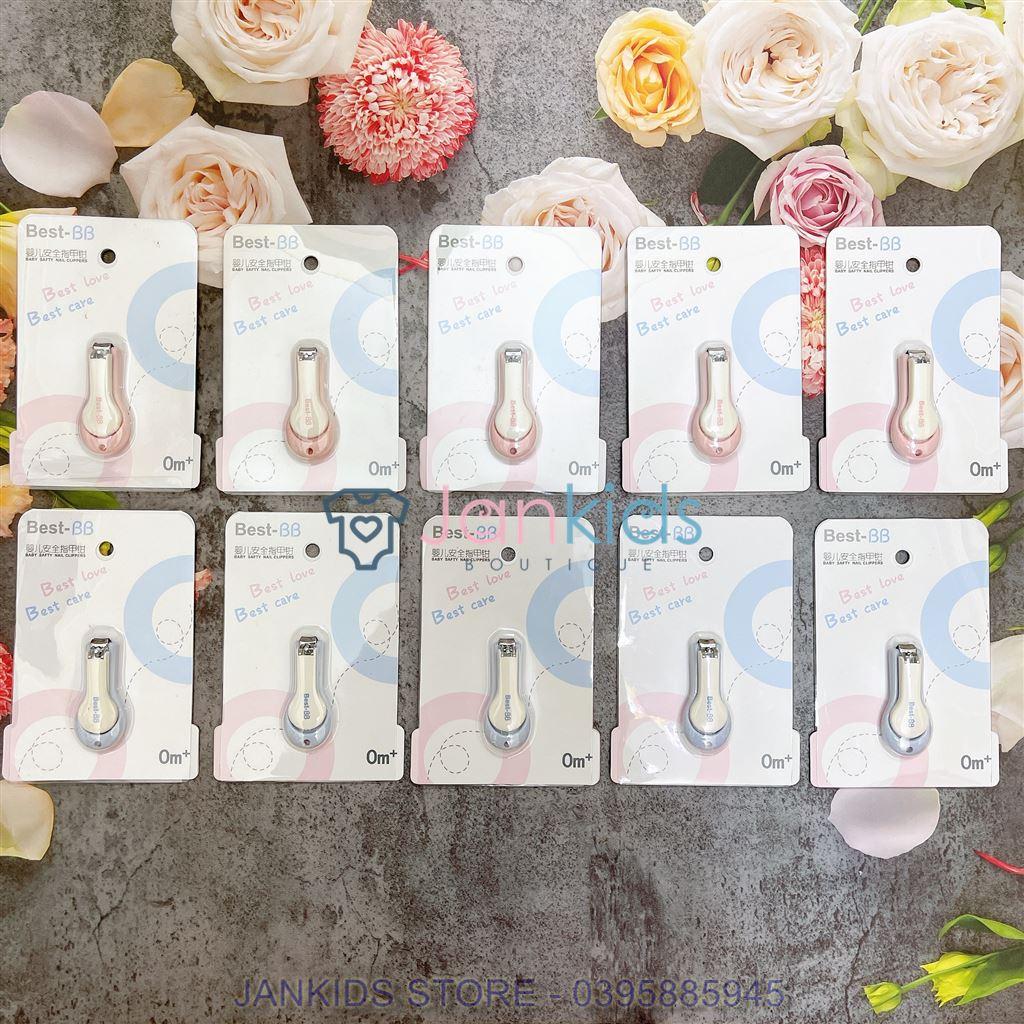 Bấm móng tay cho trẻ sơ sinh BEST BB màu sắc dễ thương BAM02