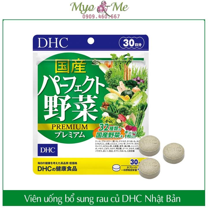 Viên uống DHC Rau củ quả Perfect Vegetable Premium túi 15/30/90 ngày