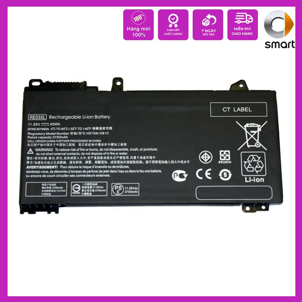 Pin cho Laptop HP ProBook 450 G6 - 440 G6 - 430 G6 - RE03XL Original - Hàng Nhập Khẩu - Sản phẩm mới 100%