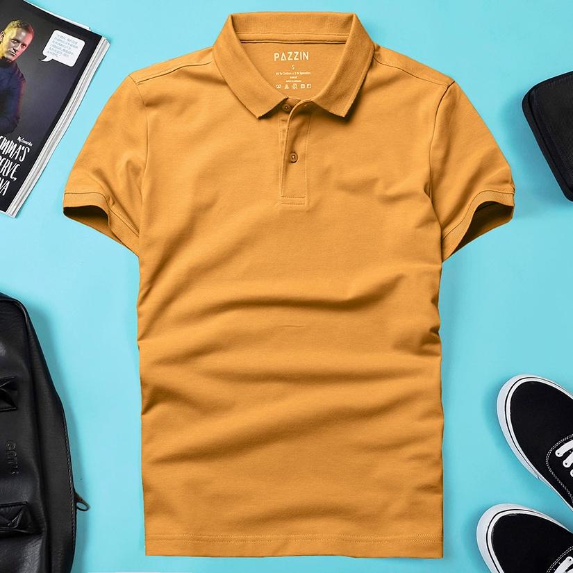 - Áo thun nam POLO trơn vải cá sấu cotton cao cấp ngắn tay cực sang trọng lịch lãm