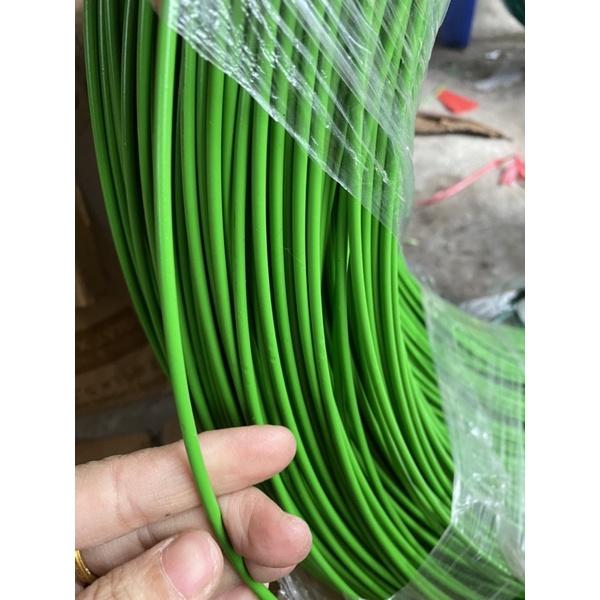 1 Kg dây thép bọc nhựa màu xanh lá không rỉ 3,5 li bền đẹp