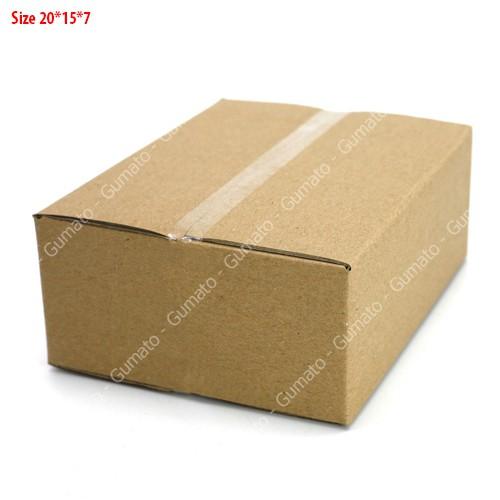 Hộp giấy P54 size 20x15x7 cm, thùng carton gói hàng Everest