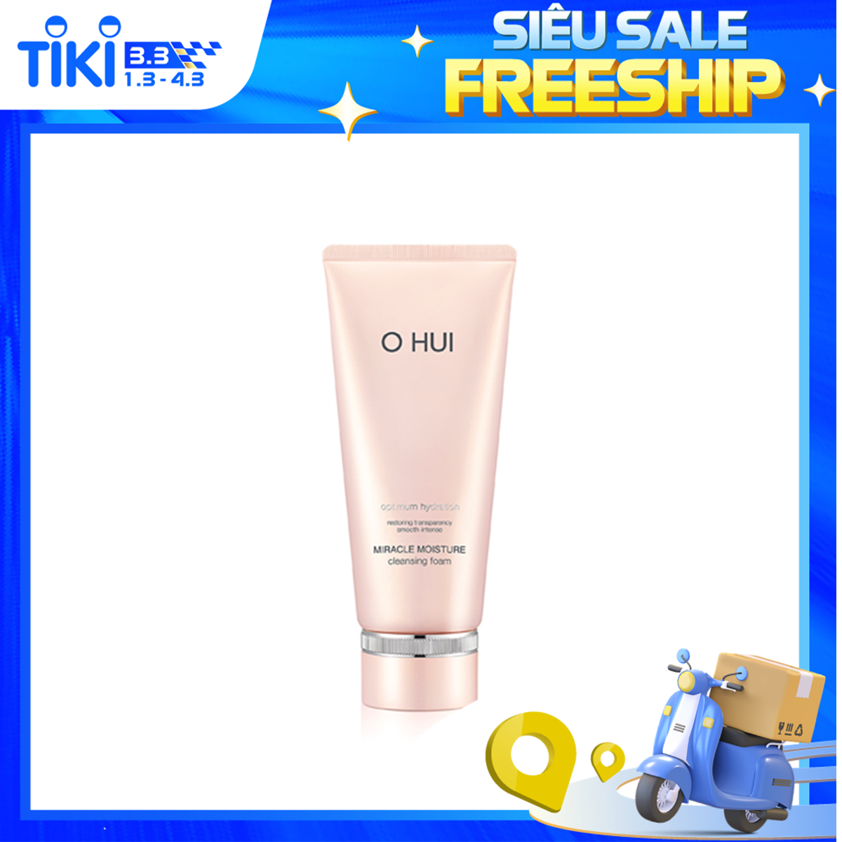 Sữa Rửa Mặt Dưỡng Ẩm OHUI Miracle Moisture Cleansing Foam FI50241128