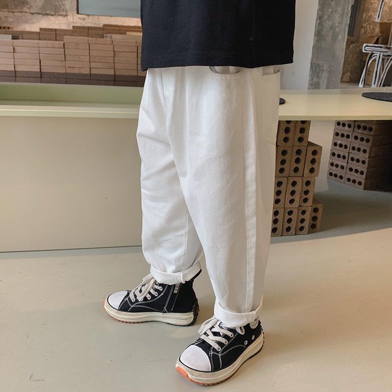 Quần kaki dáng baggy phong cách Hàn Quốc cho bé Q850