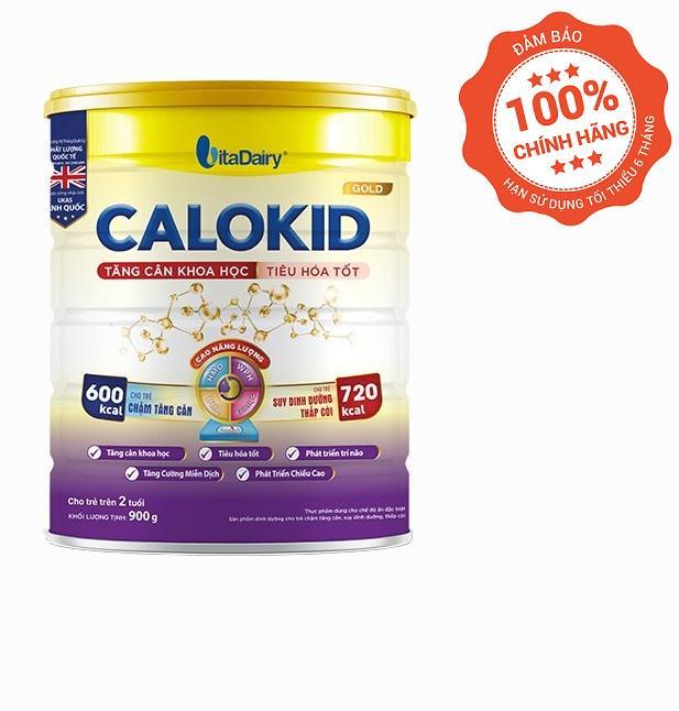 Sữa bột Calokid Gold 1+ 900g/lon