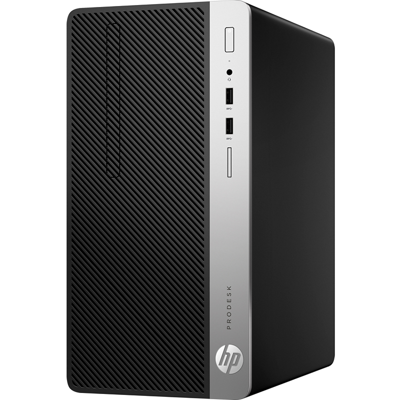 Máy Tính Để Bàn PC HP ProDesk 400 G6 MT 7YH18PA (Core i3-9100/ 4GB/ 500GB HDD/ DVDRW/ K+M/ DOS) - Hàng Chính Hãng