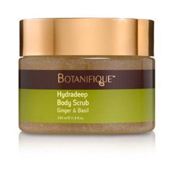 Tẩy da chết dưỡng ẩm và trẻ hóa da toàn thân - Gừng &amp; Húng quế Botanifique – hydradeep body scrub -ginger&amp;basil