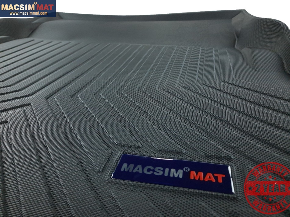 Thảm lót cốp xe ô tô Mercedes E-Class E-Class nhãn hiệu Macsim chất liệu TPV cao cấp màu đen