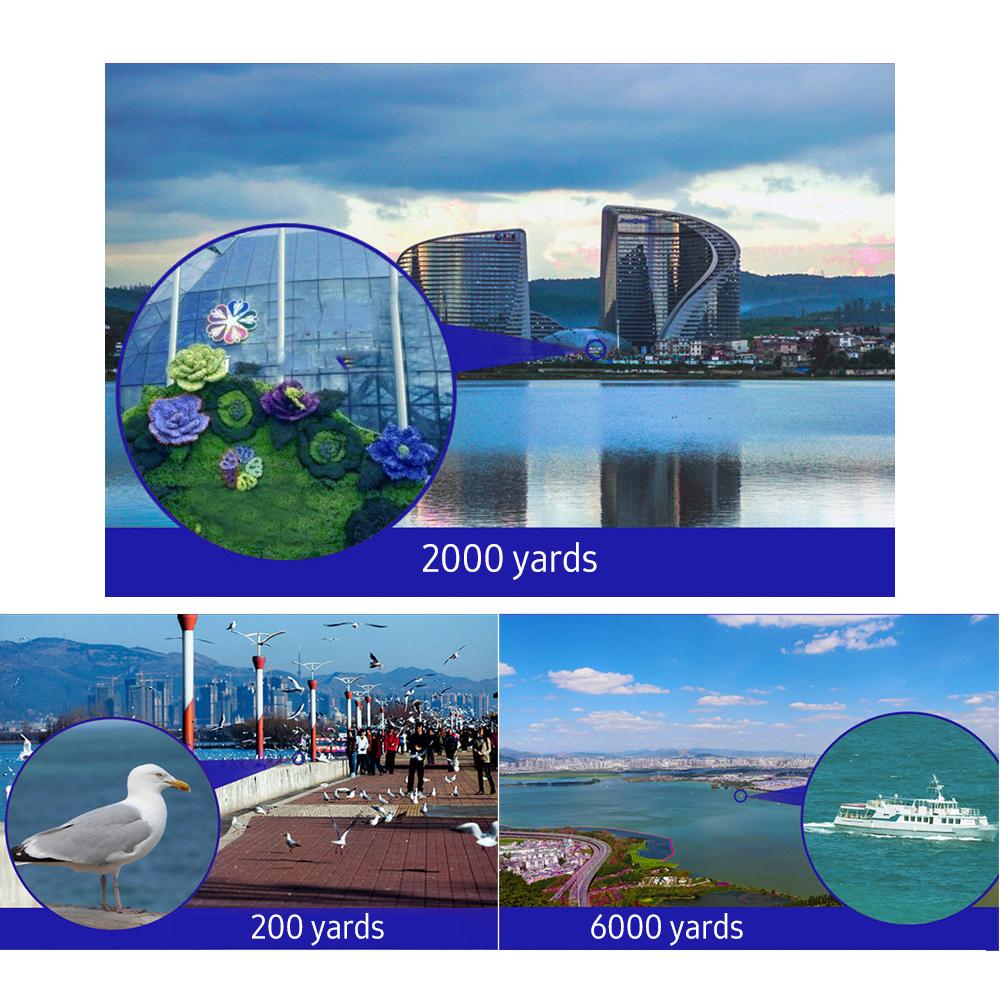 12×42 Binocular Telescope High Definition Roof Prism with Right-Eye Diopter Professional Waterproof Binoculars