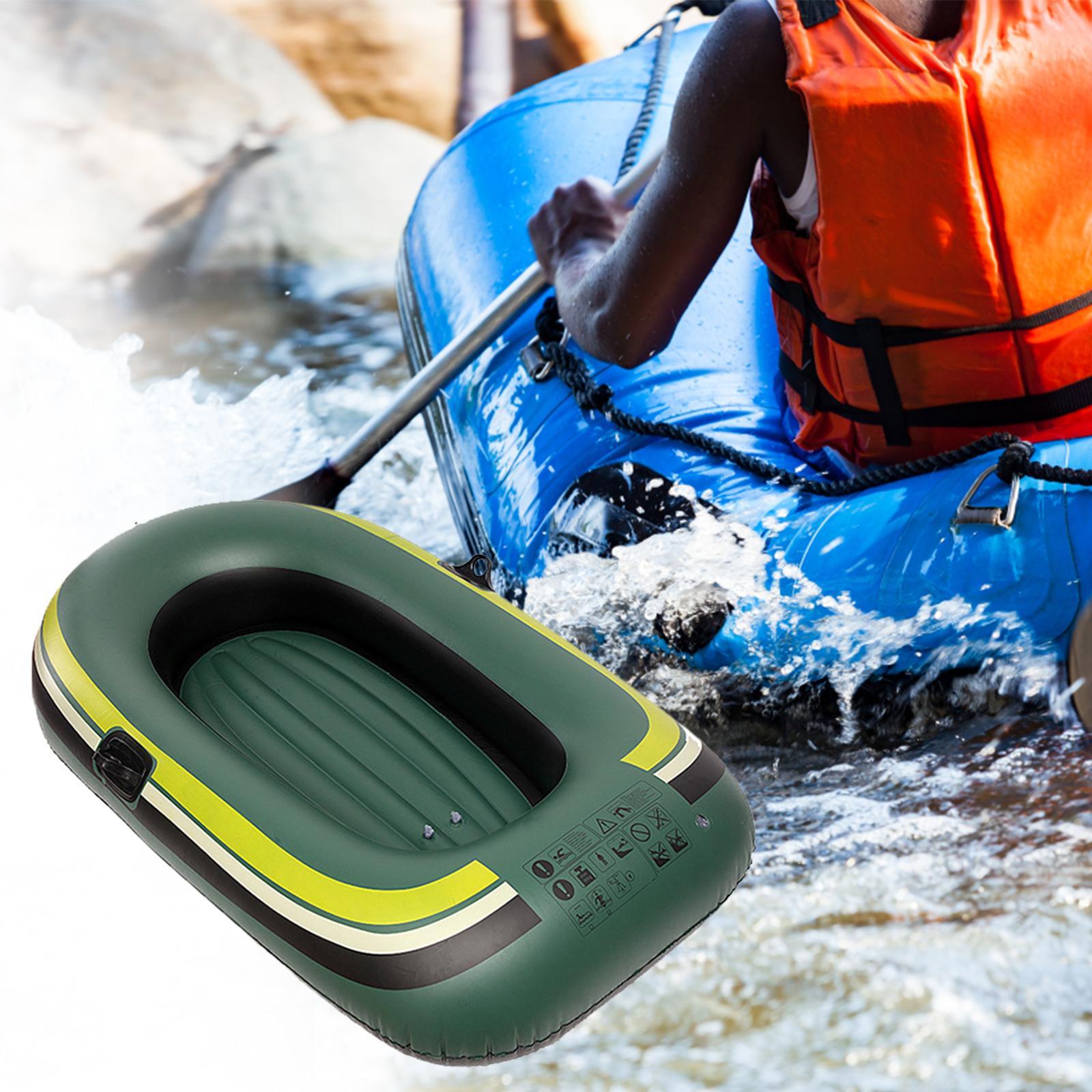 Inflatable Boat Inflatable Kayak Lake Floats Boat Floats PVC Inflatable Recreational Touring Kayak Outdoor Floating Boat for Outdoor Rafting