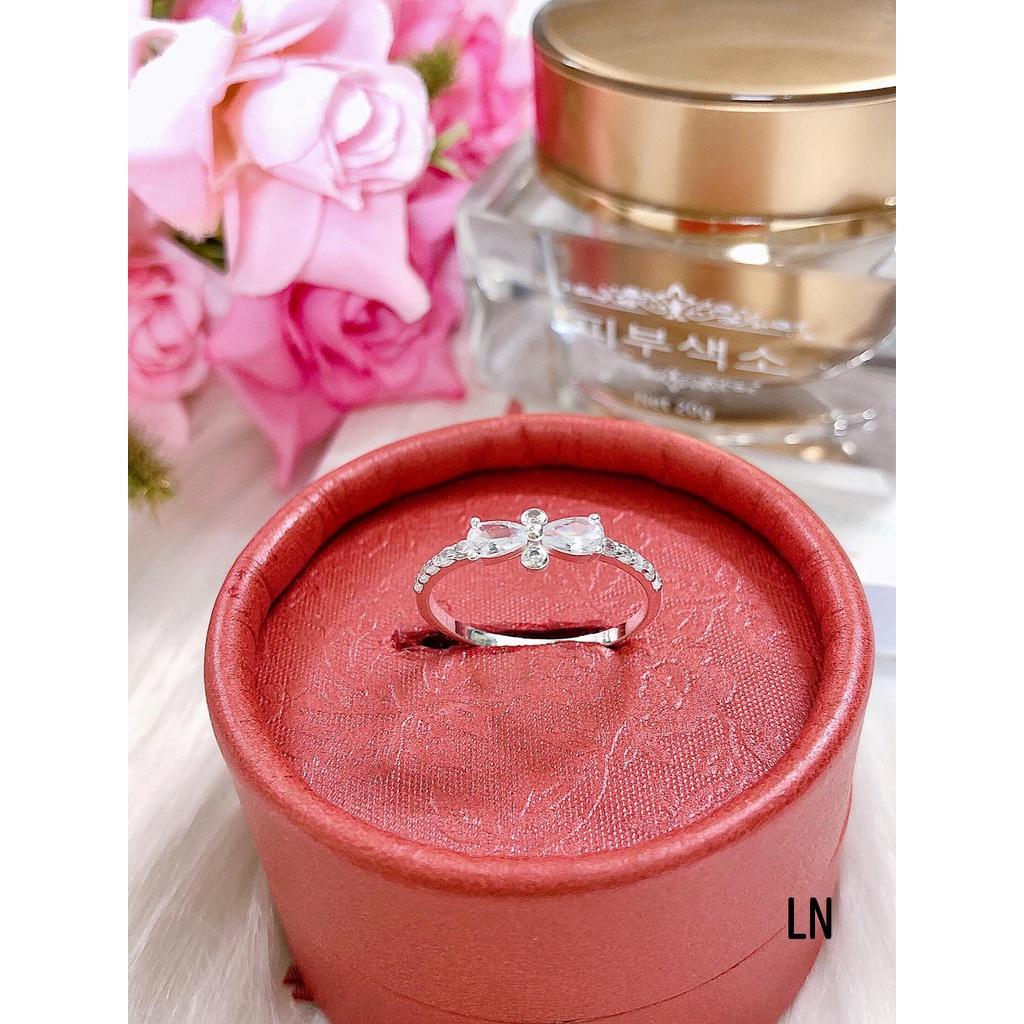 Nhẫn nữ bạc ta 925 xinh xắn,phụ kiện trang sức,MS3507,Vàng bạc an chi