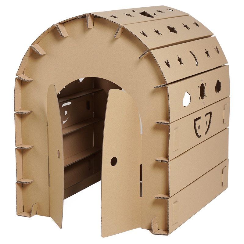 Nhà carton giấy lắp ráp cho bé 85x75x95 cmTHANH NGA ĐỒ CHƠI AN TOÀN