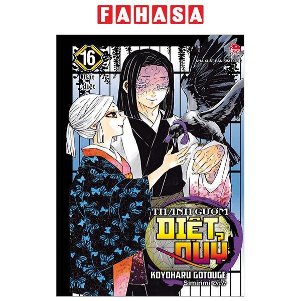 Sách - Thanh Gươm Diệt Quỷ - Tập 16 - Bất Diệt (Tái Bản 2025)