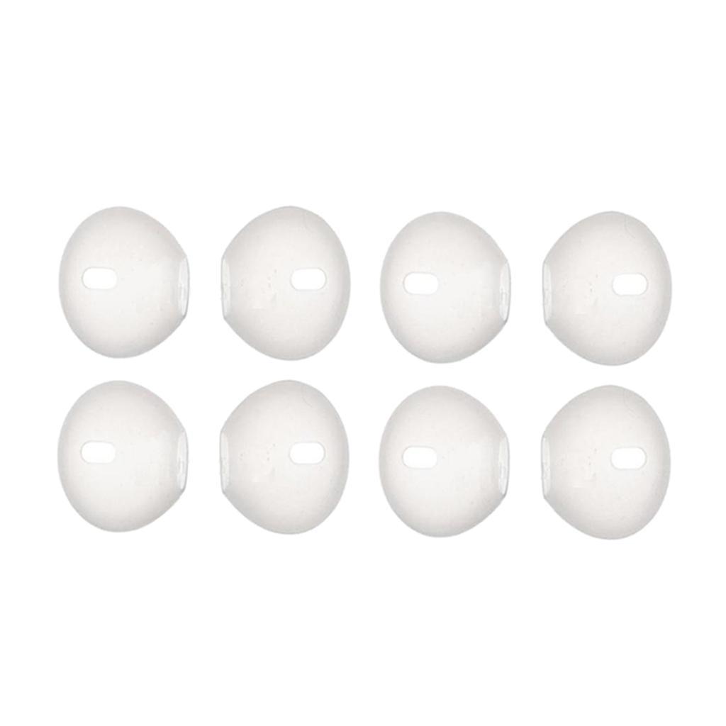 4 Pairs XReplacement Silicone Gel Ear Tips Buds In-ear Earphone Eartips