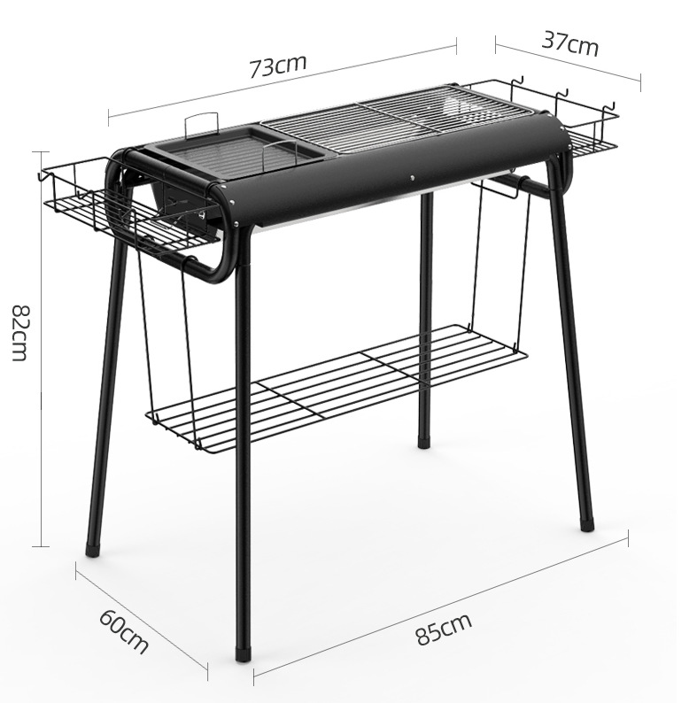 Bếp Nướng Than ALLOY Thép Không Rỉ