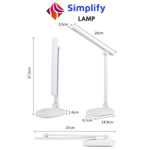 Đèn học cảm ứng mini Led chống cận cho bé, đèn bàn học sinh, làm việc S03