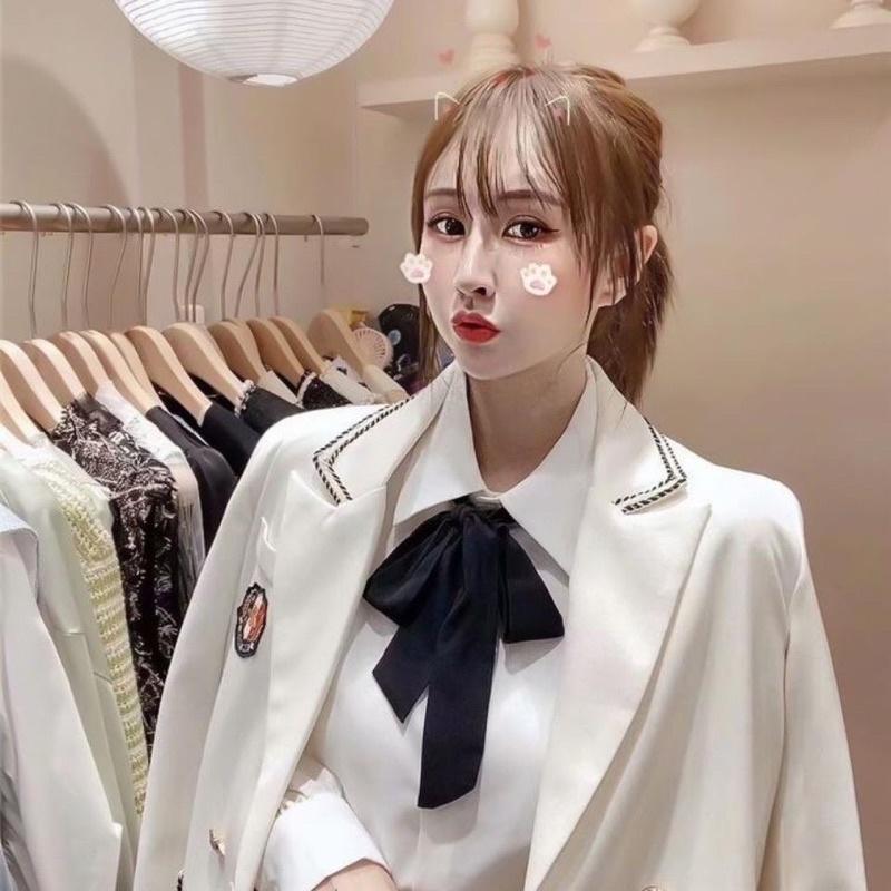 Set Đồ Áo Khoác Blazer Nữ +Chân Váy Xoè Phong Cách Hàn Quốc Mẫu Mới Đẹp Mã RB0115