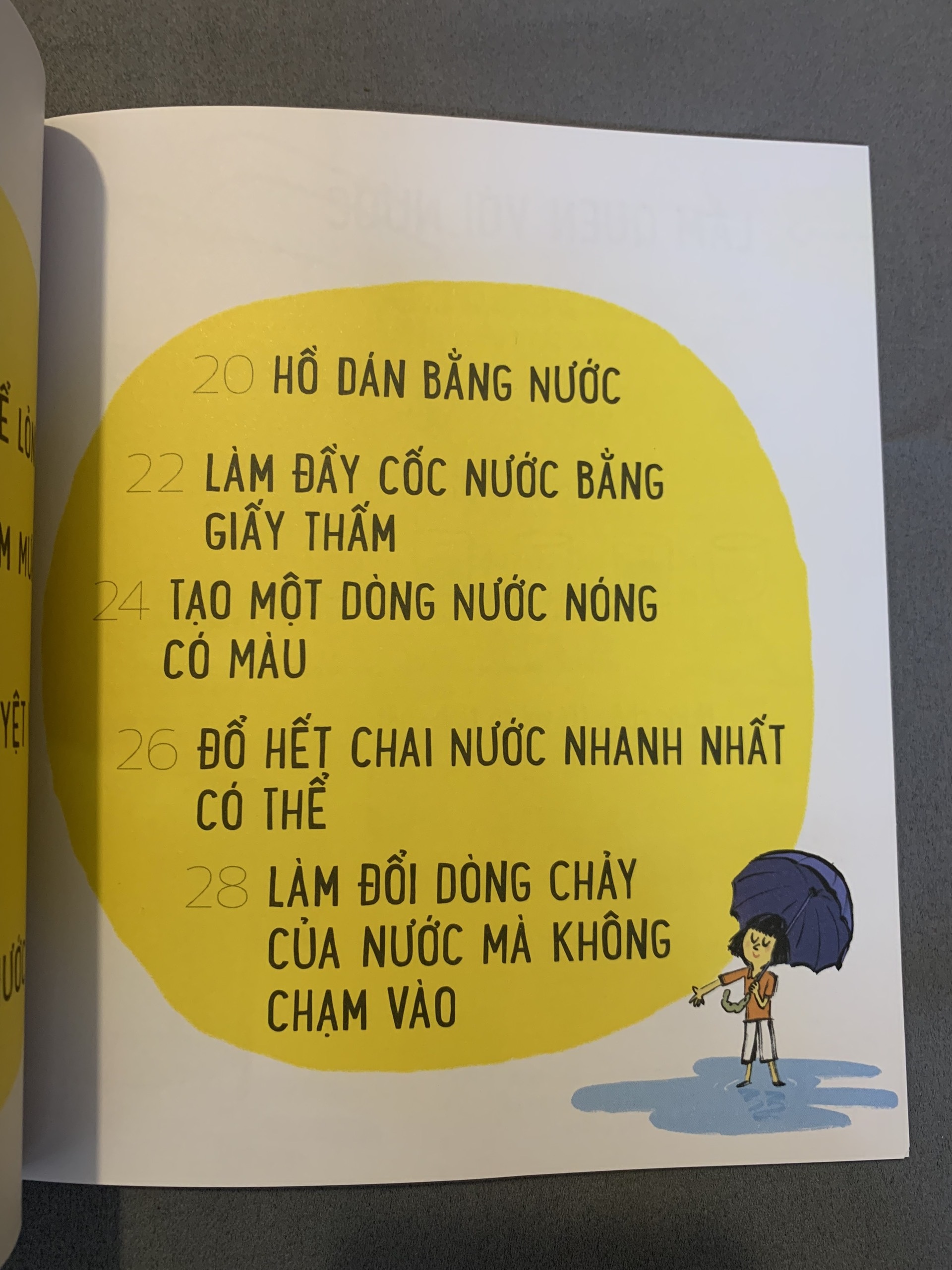 Bộ sách Khoa học trong đời sống (giấy, nước, đường, quả bóng, quả chanh, quả trứng)