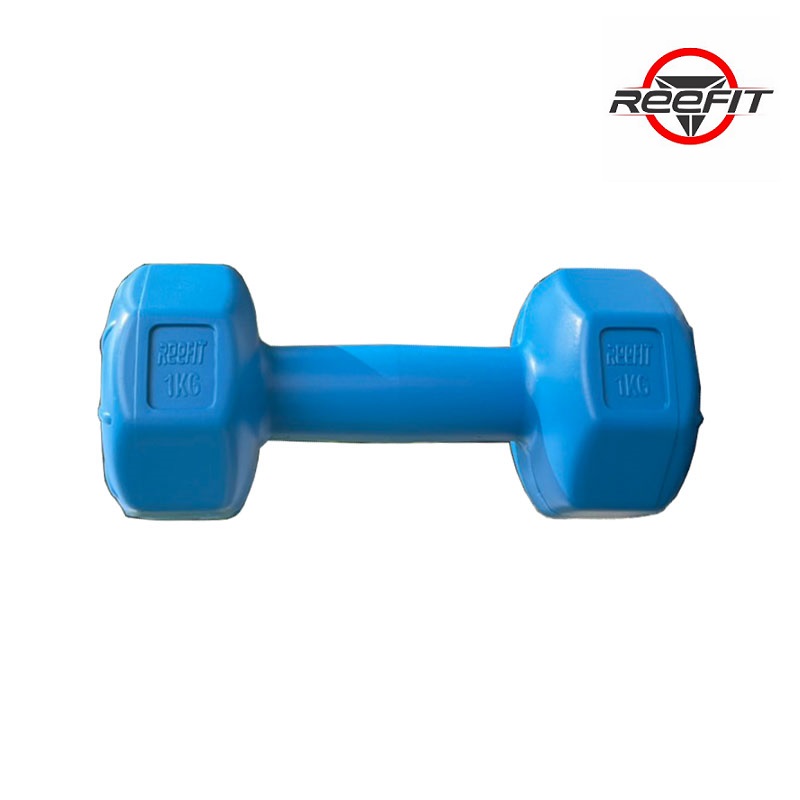 Bộ 2 tạ tay nhựa bát giác 1kg REEFIT