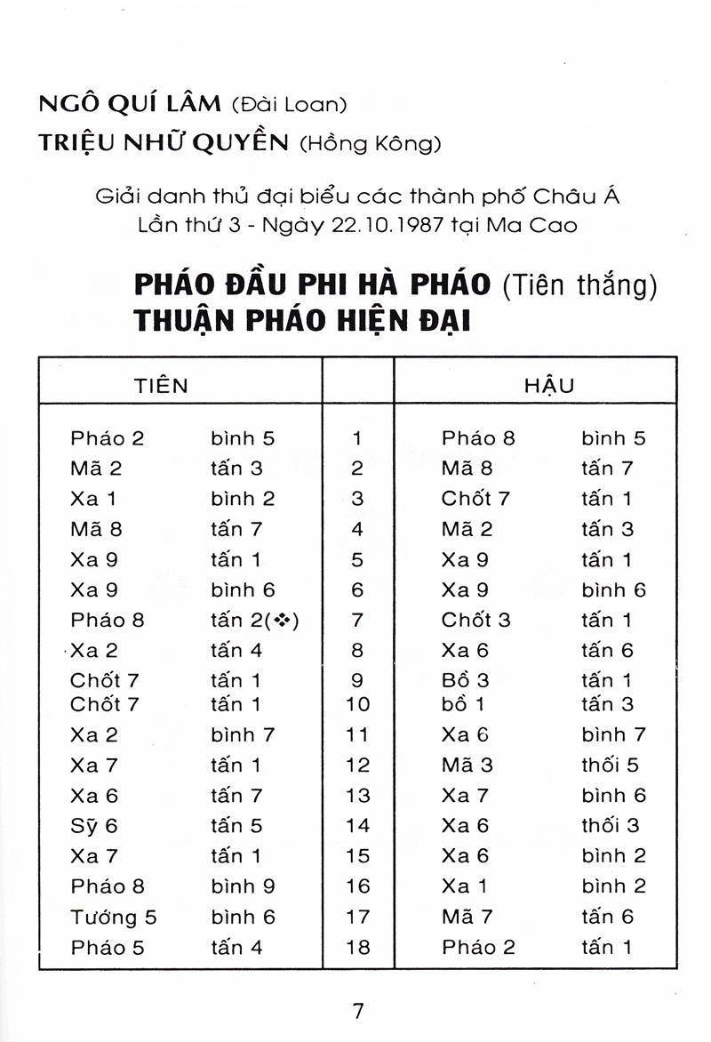 Cờ Tướng Danh Thủ Quốc Tế Đối Cuộc (Tái Bản)
