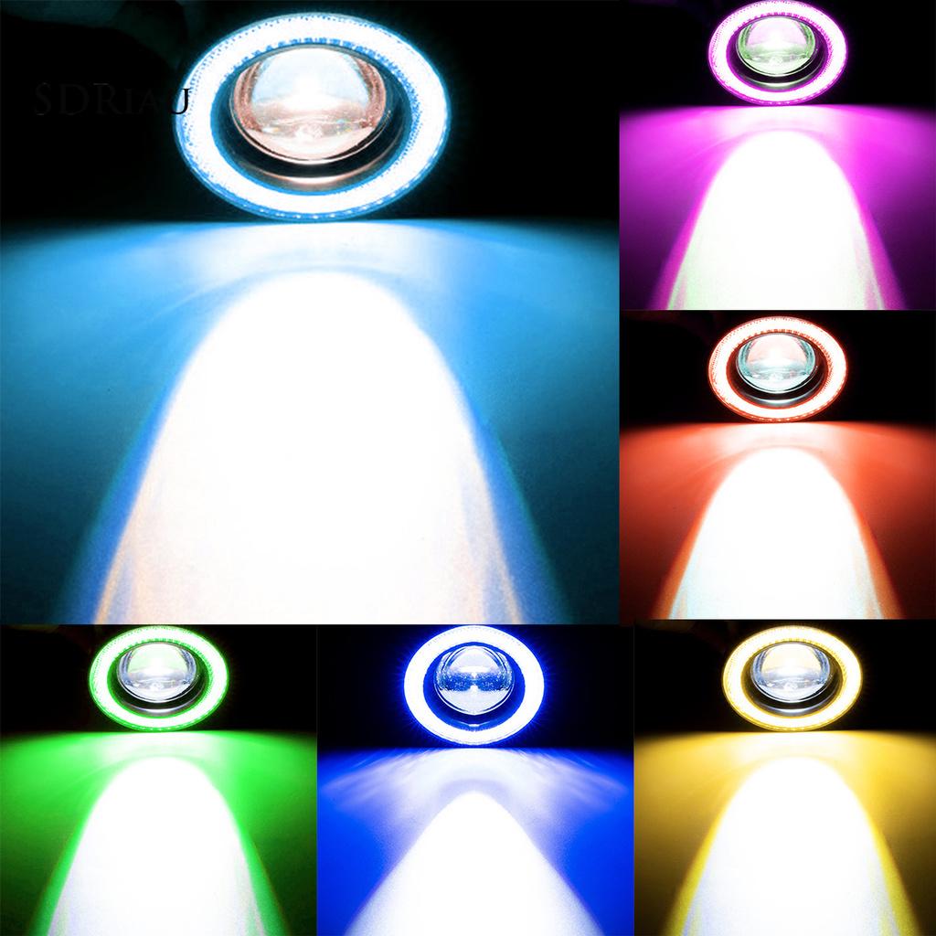 2 Đèn Led Phá Sương Mù Siêu Sáng 3.5 Inch Cho Xe Hơi