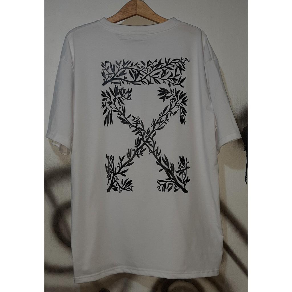 Áo thun Stee OFF WHITE OLIVE độc lạ Áo thun nam tay lỡ màu đen va trắng Unisex aothununisex aophongnam