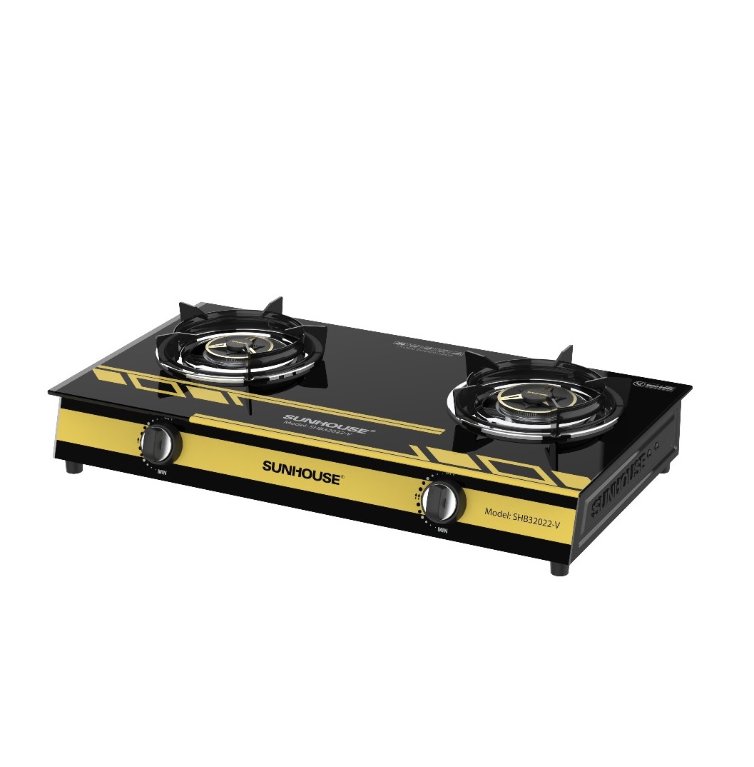 BẾP GAS DƯƠNG KÍNH SUNHOUSE SHB32022-V - Hàng Chính Hãng
