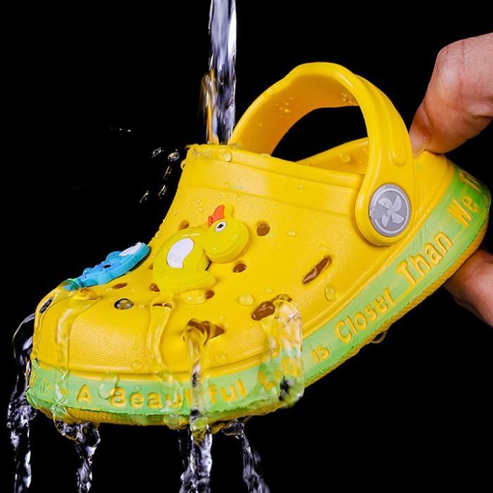 Dép sục trẻ em DTE1 cho bé trai và gái đủ size từ 18 đến 25 nhiều màu cực xinh năng động khỏe khoắn