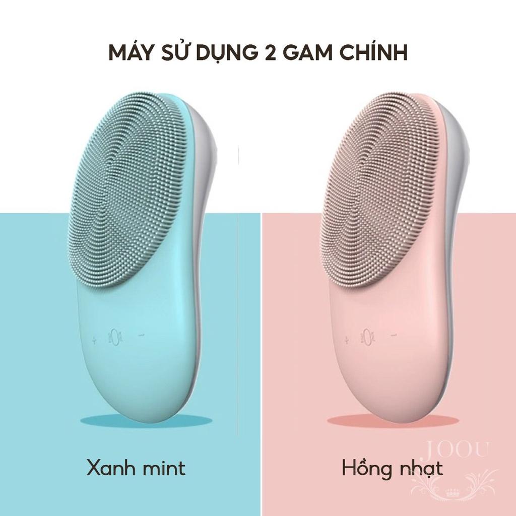 Máy rửa mặt massage 3 trong 1 làm sạch sâu gấp 10 lần JOOU M6 - Sợi Sillicon mềm mại an toàn cho mọi loại da kể cả da nhạy cảm