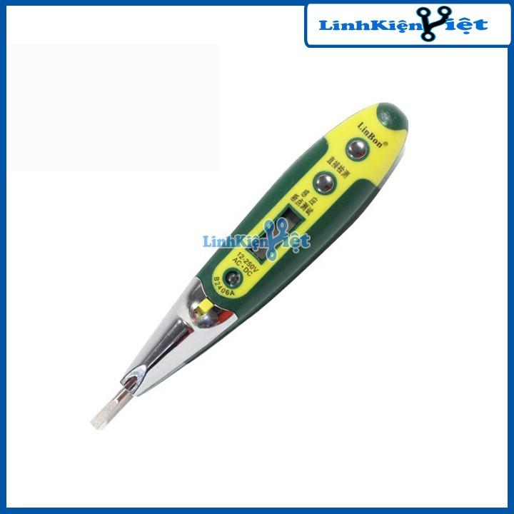 Bút Thử Điện Hiển Thị LCD Linbon B-2406 12-250V