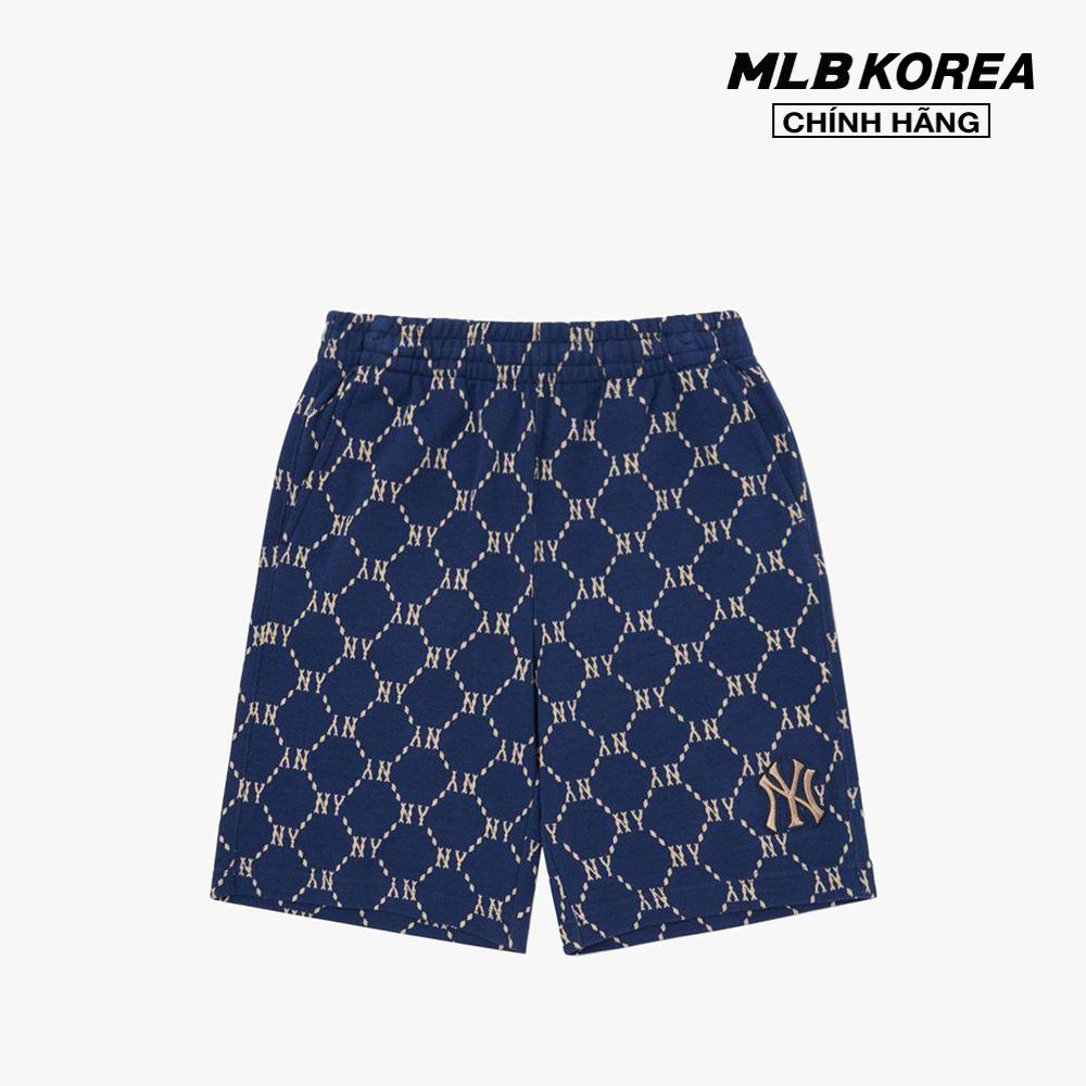 MLB - Quần shorts lưng thun Dia Monogram Allover 3ASPM0124