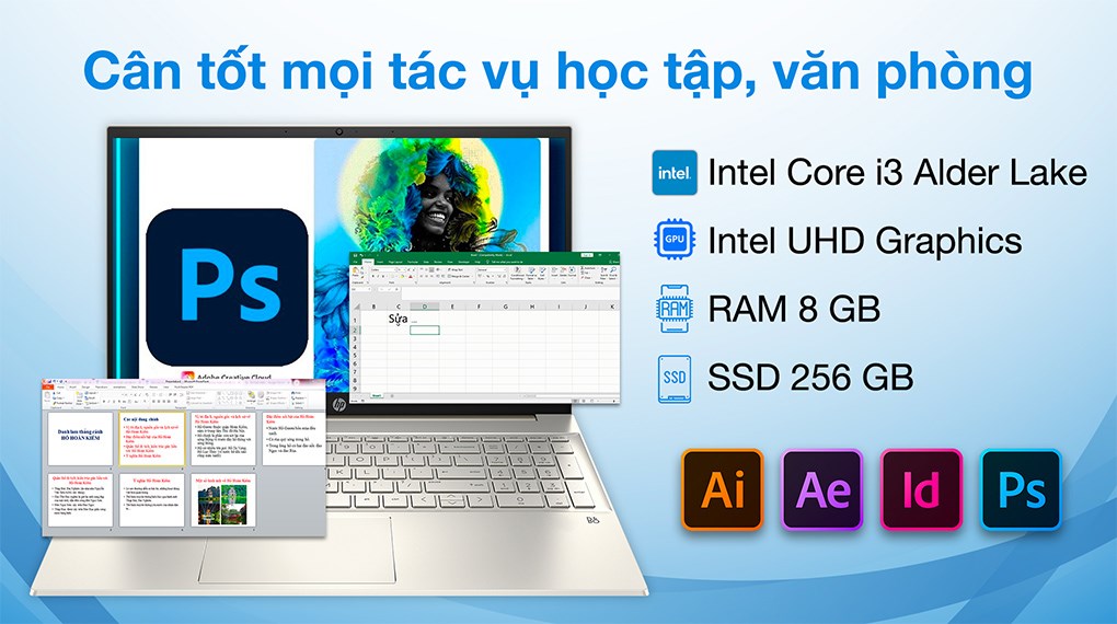 Laptop HP Pavilion 15-eg2062TU 6K790PA |i3-1215U|8GB|256GB|15.6&quot;FHD|Win11 - Hàng Chính Hãng