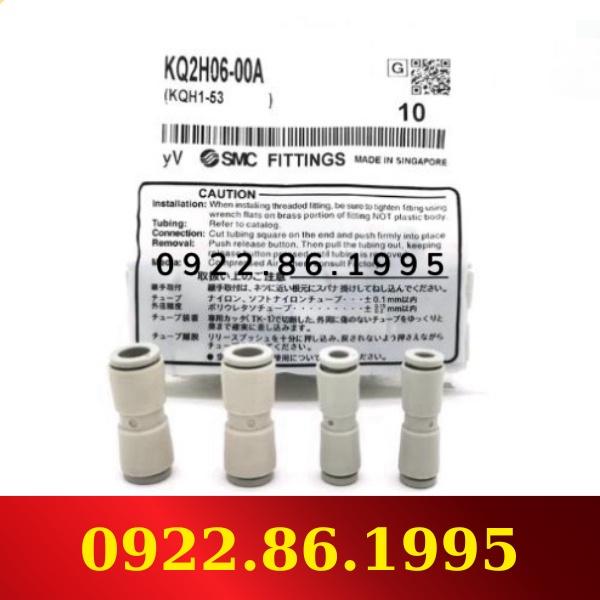 Đầu nối khí SMC KQ2H06-00A